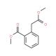 Methyl 2-(2-methoxy-2-oxoethyl)benzoate (CAS 716-43-8) - chemical structure image