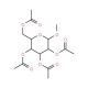 Methyl 2,3,4,6-Tetra-O-acetyl-α-D-glucopyranoside - chemical structure image