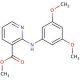 Methyl-2-(3,5-dimethoxyphenylamino) nicotinate - chemical structure image