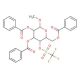 Methyl 2,3,6-Tri-O-benzoyl-4-O-trifluoromethanesulfononyl -α-D-galactopyranoside - chemical structure image