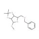 Methyl 2,3-O-isopropylidene-5-O-benzyl-b-D-ribofuranoside (CAS 33019-63-5) - chemical structure image
