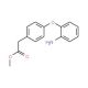 Methyl 2-[4-(2-aminophenoxy)phenyl]acetate - chemical structure image