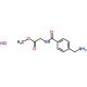 methyl 2-{[4-(aminomethyl)phenyl]formamido}acetate hydrochloride (CAS 1193387-39-1) - chemical structure image