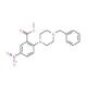 Methyl 2-(4-benzylpiperazino)-5-nitrobenzenecarboxylate - chemical structure image