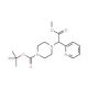 Methyl 2-(4-Boc-piperazino)-2-(2-pyridyl)acetate - chemical structure image