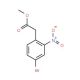 Methyl 2-(4-bromo-2-nitrophenyl)acetate (CAS 100487-82-9) - chemical structure image