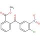methyl 2-(4-chloro-3-nitrobenzoyl)benzoate - chemical structure image