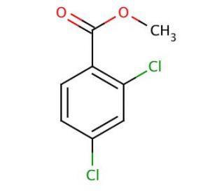 Methyl 2,4-dichlorobenzoate (CAS 35112-28-8) - chemical structure image