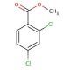 Methyl 2,4-dichlorobenzoate (CAS 35112-28-8) - chemical structure image