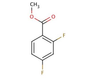 Methyl 2,4-difluorobenzoate (CAS 106614-28-2) - chemical structure image