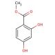 Methyl 2,4-dihydroxybenzoate (CAS 2150-47-2) - chemical structure image