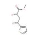 methyl 2,4-dioxo-4-thien-2-ylbutanoate (CAS 57409-51-5) - chemical structure image