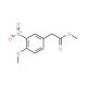 Methyl 2-(4-methoxy-3-nitrophenyl)acetate (CAS 34837-88-2) - chemical structure image