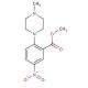 Methyl 2-(4-methylpiperazino)-5-nitrobenzenecarboxylate - chemical structure image