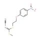 Methyl [2-(4-nitrophenoxy)ethyl]cyano-carbonimidodithioate - chemical structure image