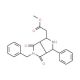 Methyl 2-(5-benzyl-4,6-dioxo-3-phenyloctahydropyrrolo[3,4-c]pyrrol-1-yl)acetate - chemical structure image