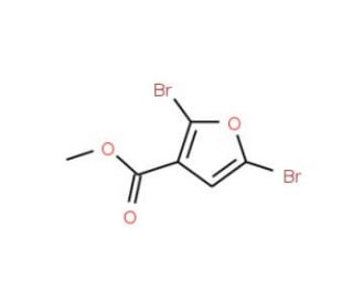 Methyl 2,5-dibromofuran-3-carboxylate (CAS 1150271-26-3) - chemical structure image