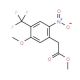 Methyl 2-[5-methoxy-2-nitro-4-(trifluoromethyl)-phenyl]acetate - chemical structure image