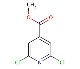 Methyl 2,6-dichloropyridine-4-carboxylate (CAS 42521-09-5) - chemical structure image