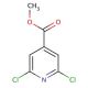 Methyl 2,6-dichloropyridine-4-carboxylate (CAS 42521-09-5) - chemical structure image