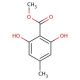 Methyl 2,6-dihydroxy-4-methylbenzoate (CAS 16846-10-9) - chemical structure image