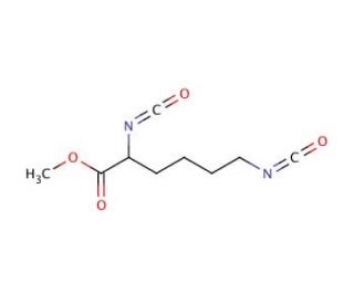 Methyl 2,6-Diisocyanatocaproate (CAS 4460-02-0) - chemical structure image