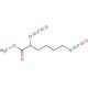 Methyl 2,6-Diisocyanatocaproate (CAS 4460-02-0) - chemical structure image