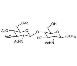 Methyl 2-Acetamido-4-O-(2-acetamido-3,4,6-tri-O-acetyl-β- D-glucopyranosyl)-2-deoxy-β-D-glucopyranoside (CAS 97242-82-5) - ch