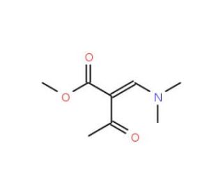 Methyl 2-acetyl-3-(dimethylamino)acrylate (CAS 203186-56-5) - chemical structure image