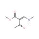 Methyl 2-acetyl-3-(dimethylamino)acrylate (CAS 203186-56-5) - chemical structure image