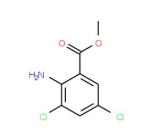 methyl 2-amino-3,5-dichlorobenzoate (CAS 52727-62-5) - chemical structure image