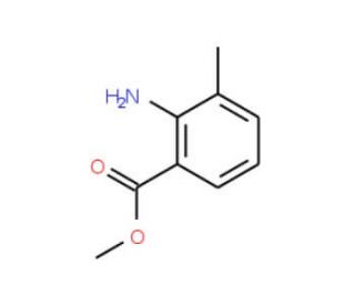 Methyl 2-amino-3-methylbenzoate (CAS 22223-49-0) - chemical structure image