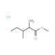 methyl 2-amino-3-methylpentanoate hydrochloride (CAS 2577-46-0) - chemical structure image