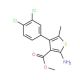 Methyl 2-amino-4-(3,4-dichlorophenyl)-5-methylthiophene-3-carboxylate - chemical structure image