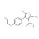 Methyl 2-amino-4-(4-butylphenyl)-5-methylthiophene-3-carboxylate - chemical structure image