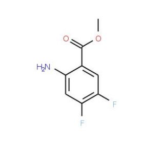 Methyl 2-Amino-4,5-difluorobenzoate (CAS 207346-42-7) - chemical structure image