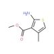 Methyl 2-amino-4-methyl-3-thiophene carboxylate - chemical structure image