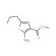 Methyl 2-amino-5-propylthiophene-3-carboxylate (CAS 343855-83-4) - chemical structure image