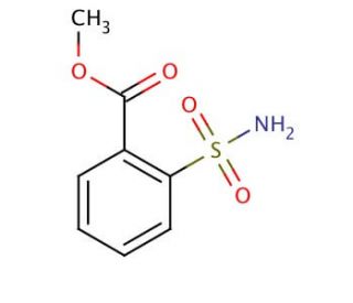 Methyl 2-(aminosulfonyl)benzoate (CAS 57683-71-3) - chemical structure image