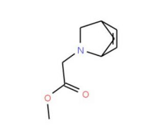 methyl 2-azabicyclo[2.2.1]hept-5-en-2-ylacetate - chemical structure image