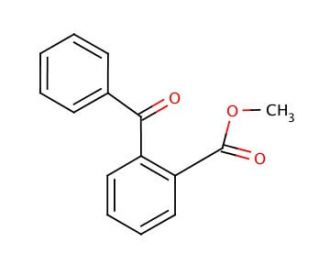 Methyl-2-benzoylbenzoate (CAS 606-28-0) - chemical structure image