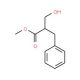 methyl 2-benzyl-3-hydroxypropanoate - chemical structure image