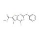 methyl 2-benzyl-4-chloro-5-methylthieno[2,3-d]pyrimidine-6-carboxylate - chemical structure image
