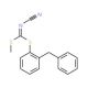 Methyl (2-benzylphenyl) cyanocarbonimidodithioate (CAS 1000577-30-9) - chemical structure image