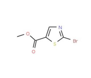 Methyl 2-bromo-1,3-thiazole-5-carboxylate (CAS 54045-74-8) - chemical structure image