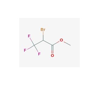 Methyl 2-bromo-3,3,3-trifluoropropionate (CAS 113816-36-7) - chemical structure image