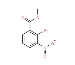 Methyl 2-bromo-3-nitrobenzoate (CAS 5337-09-7) - chemical structure image