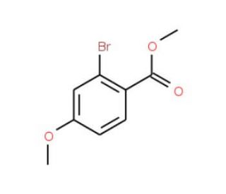 Methyl 2-bromo-4-methoxybenzoate (CAS 17100-65-1) - chemical structure image