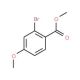 Methyl 2-bromo-4-methoxybenzoate (CAS 17100-65-1) - chemical structure image