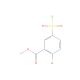 methyl 2-bromo-5-(chlorosulfonyl)benzoate - chemical structure image